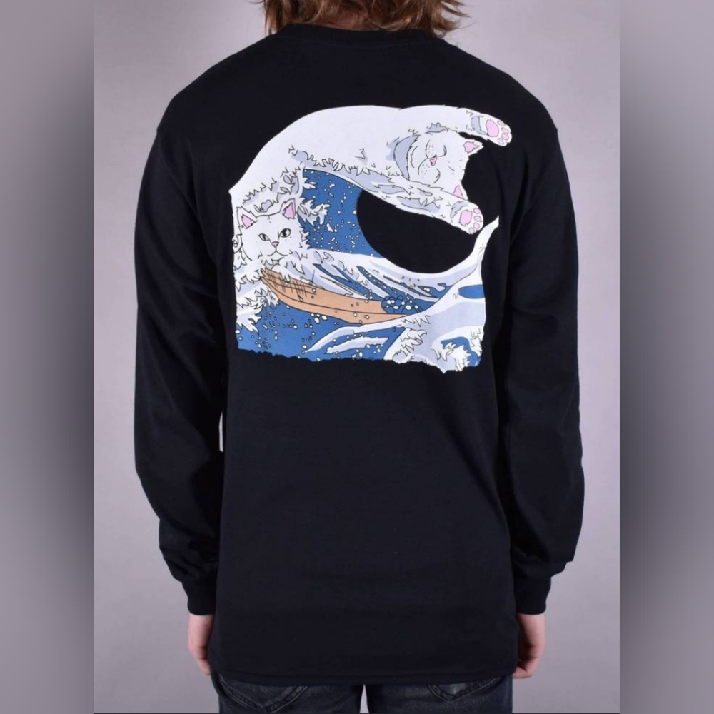 RipnDip Thy Great Wave Of Nerm Sweatshirt